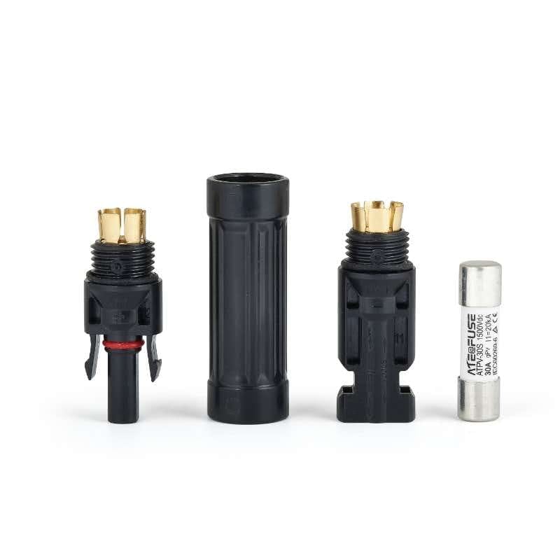 conector mc4 cu siguranta fuzibila ip67 4 bucati una langa alta